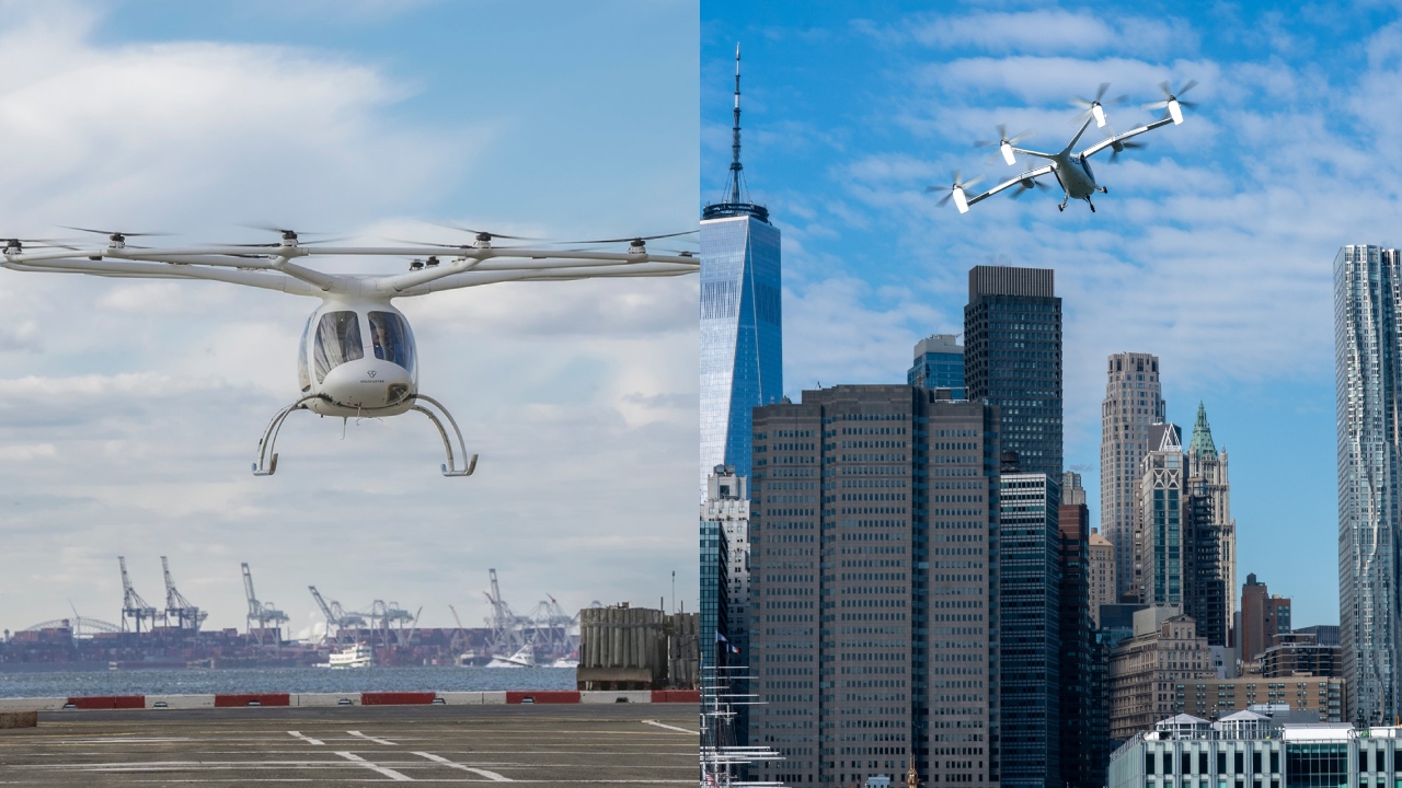Carros voadores realizam primeiros testes no céu de Nova York
