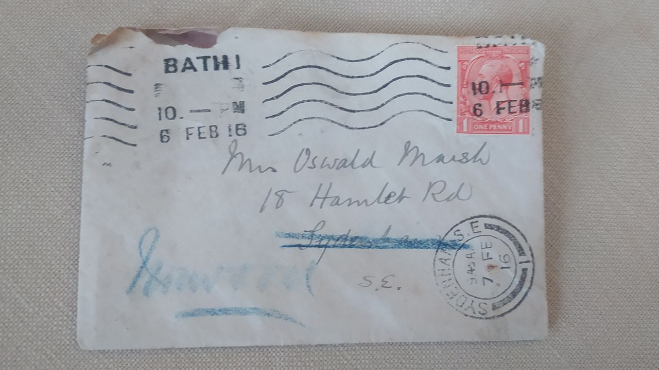 Inglaterra: Carta de mulher para amiga chega ao destino 100 anos depois