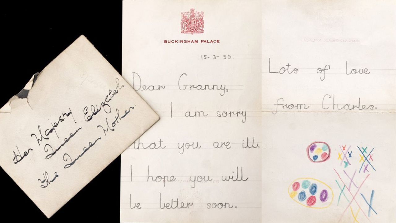 Carta de rei Charles III para sua avó é encontrada em sótão de britânicos