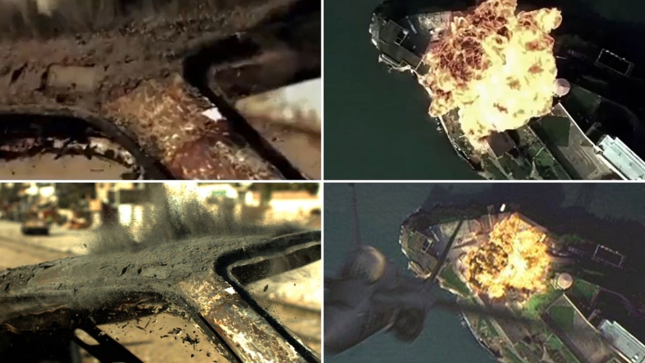 Vídeos de divulgação da Força Aérea chinesa teriam utilizado cenas de filmes de Hollywood