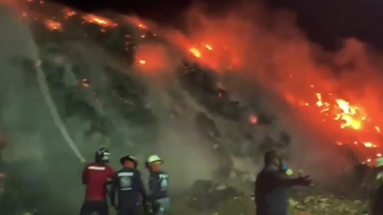 Incêndio em lixão no Panamá produz fumaça ‘altamente tóxica’