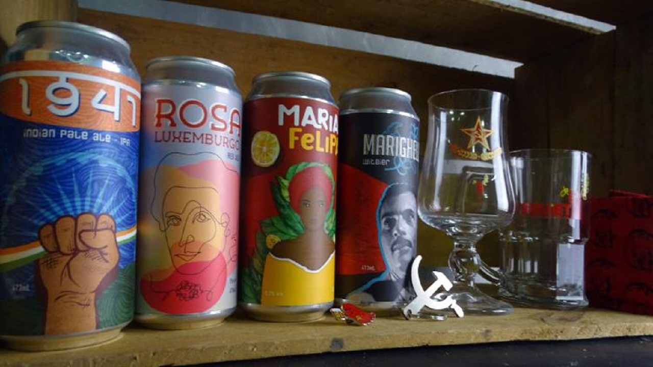 De Lenin a Marighella: Cervejaria mineira exalta figuras comunistas