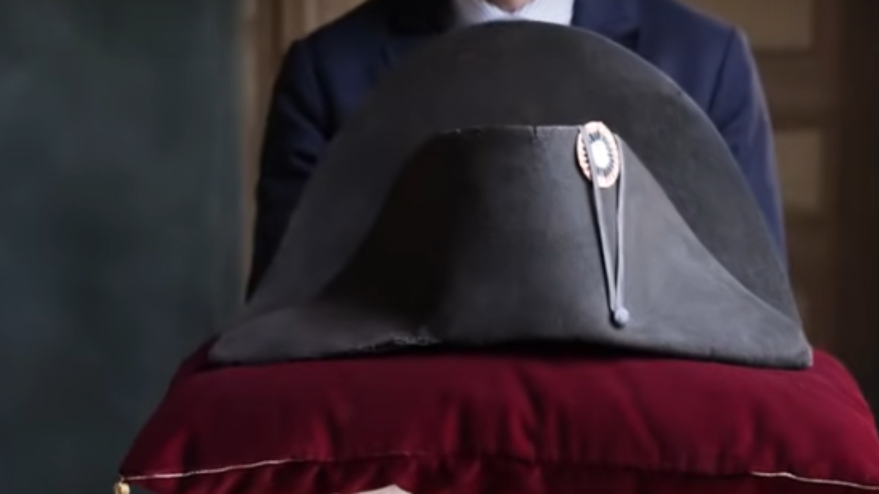 O curioso valor pago por um chapéu de Napoleão Bonaparte