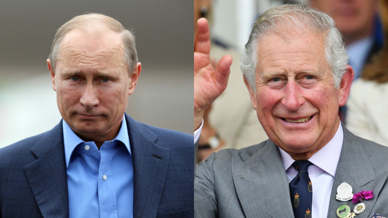Em meio a Guerra da Ucrânia, Putin parabeniza Charles III: ‘Sucesso’