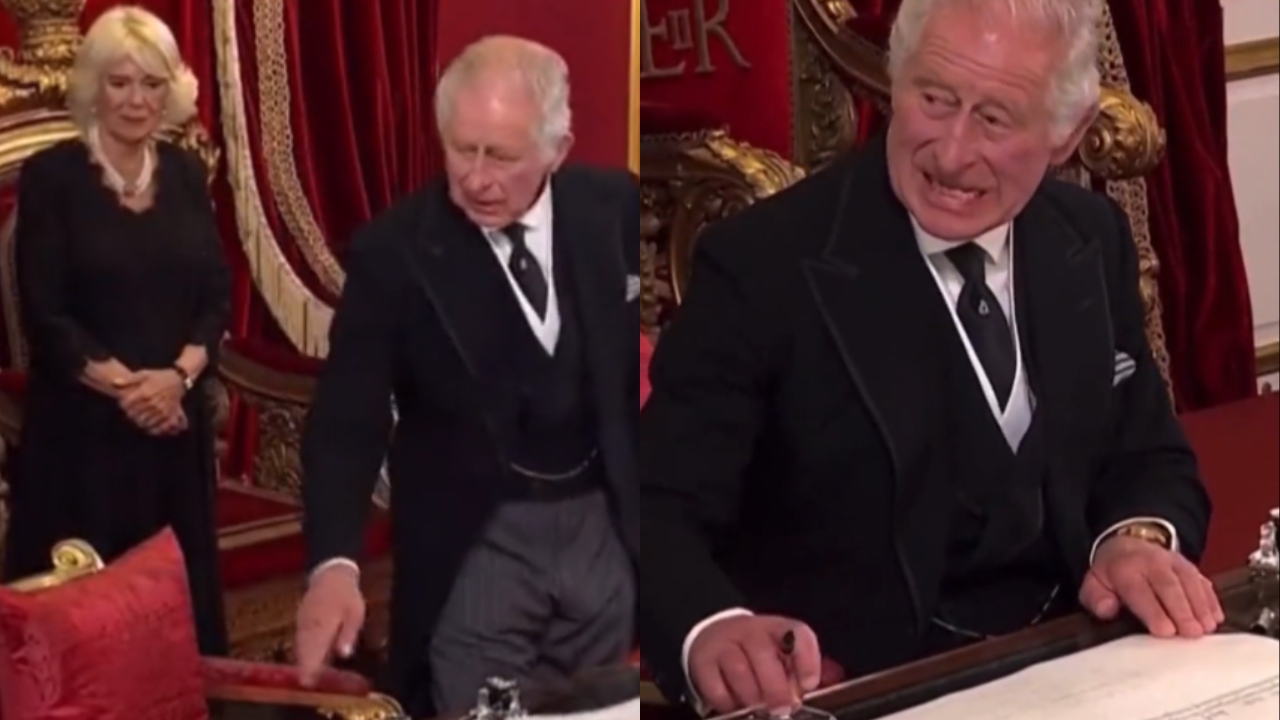 Charles III é criticado ao pedir para funcionário limpar a mesa: ‘Parasita’