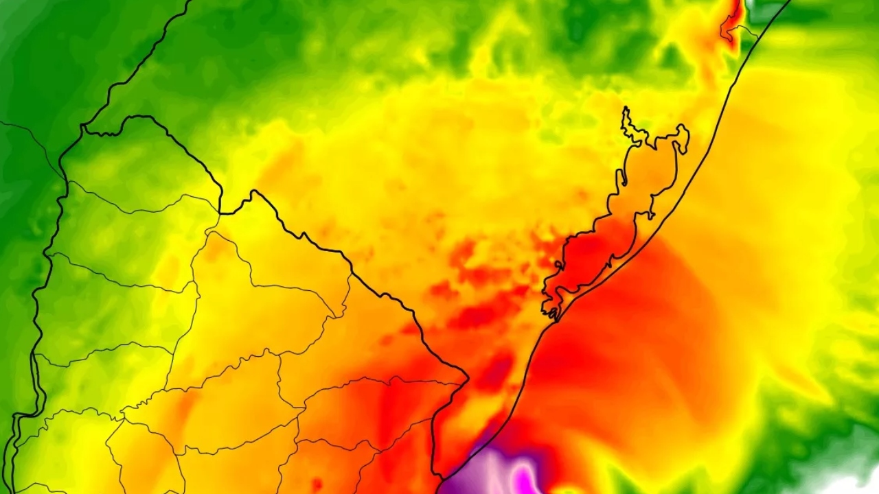 Ciclone subtropical vai atingir o Sul do Brasil