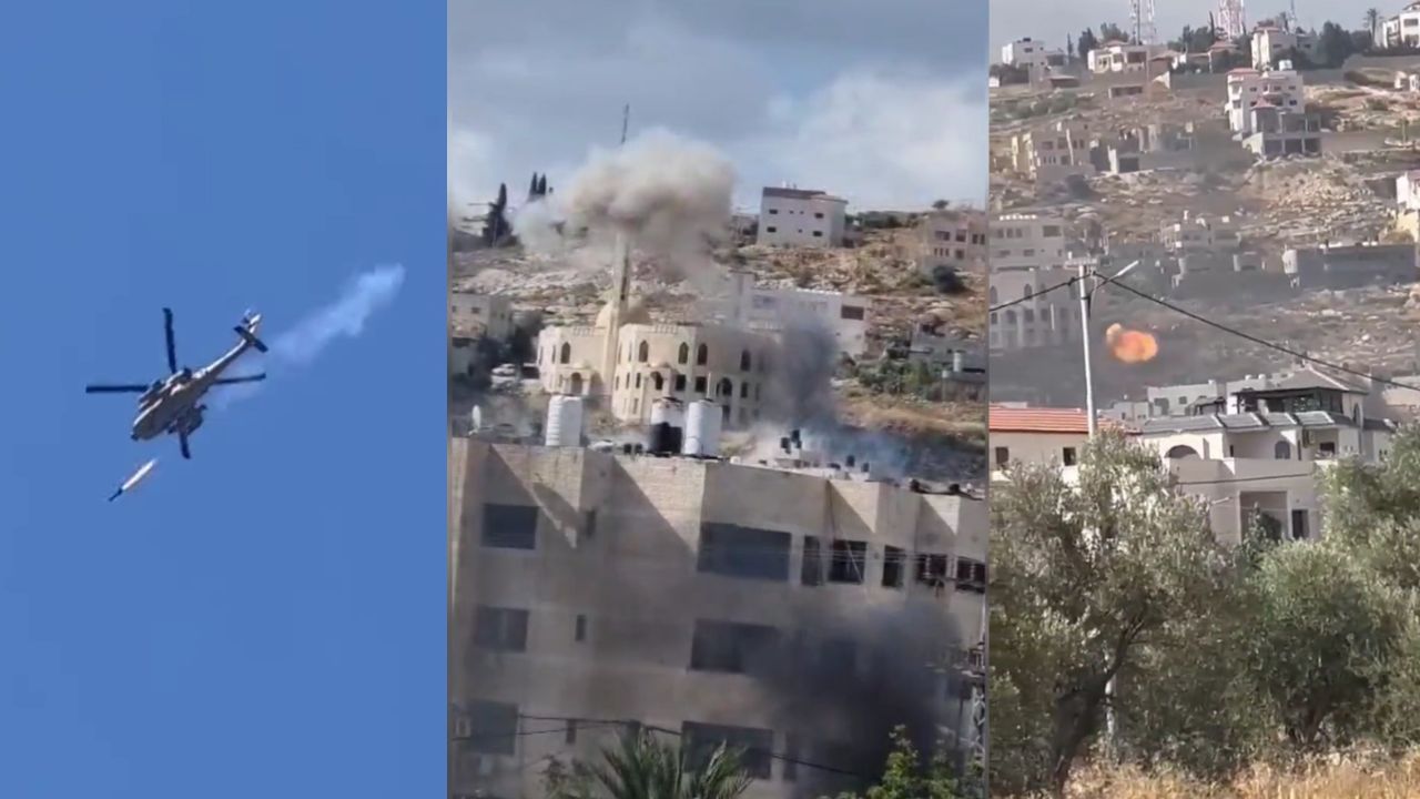 Israel realiza bombardeio na Cisjordânia pela primeira vez desde os anos 2000
