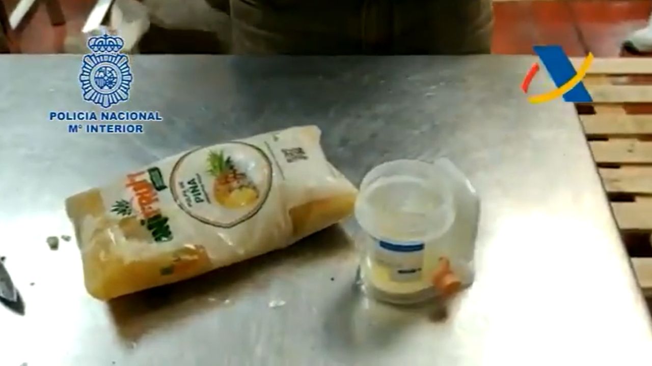 Operação na Espanha apreende 800 quilos de cocaína vinda do Brasil
