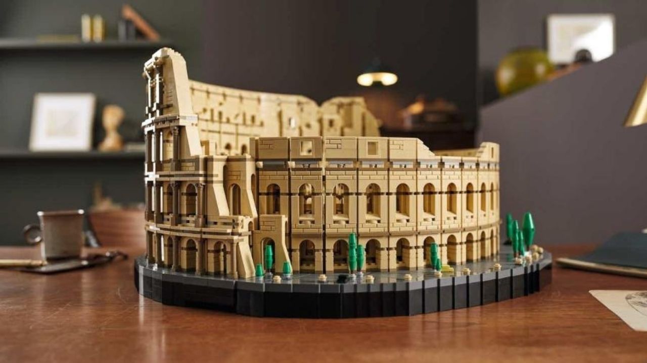 Lego lançará modelo do Coliseu de Roma com 9.036 peças