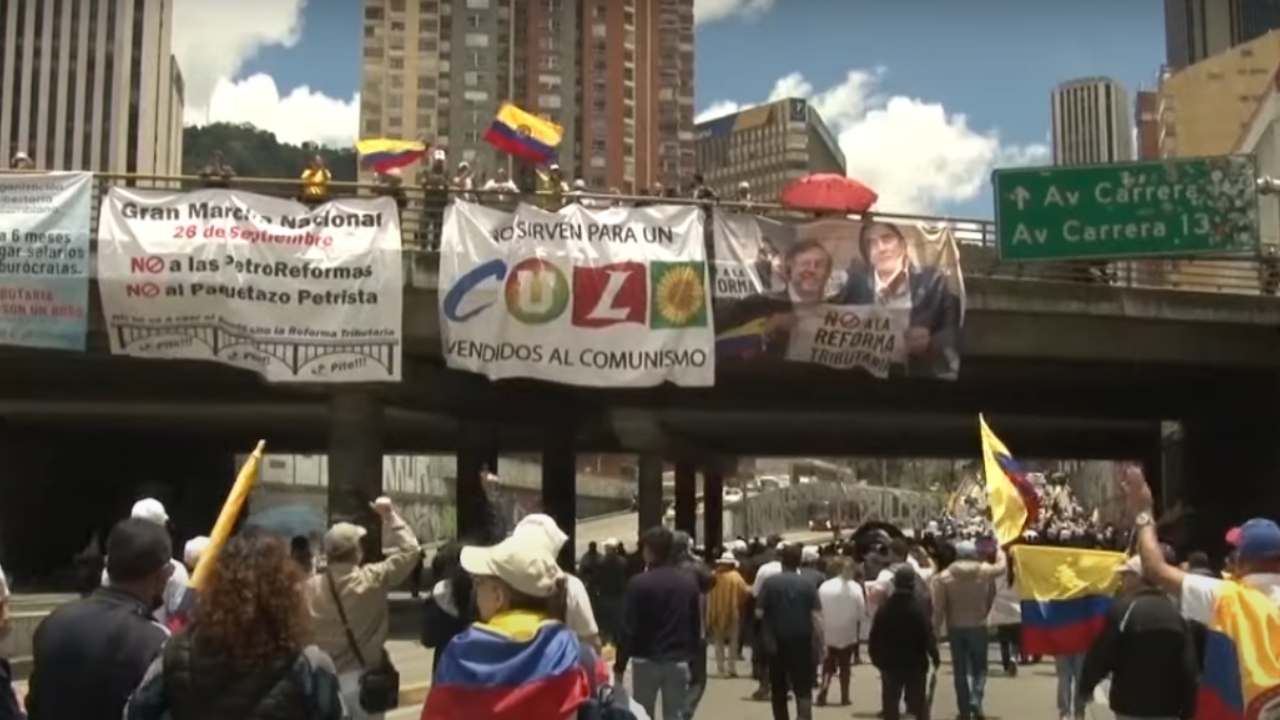Colômbia: manifestantes protestam em oposição a reformas do governo