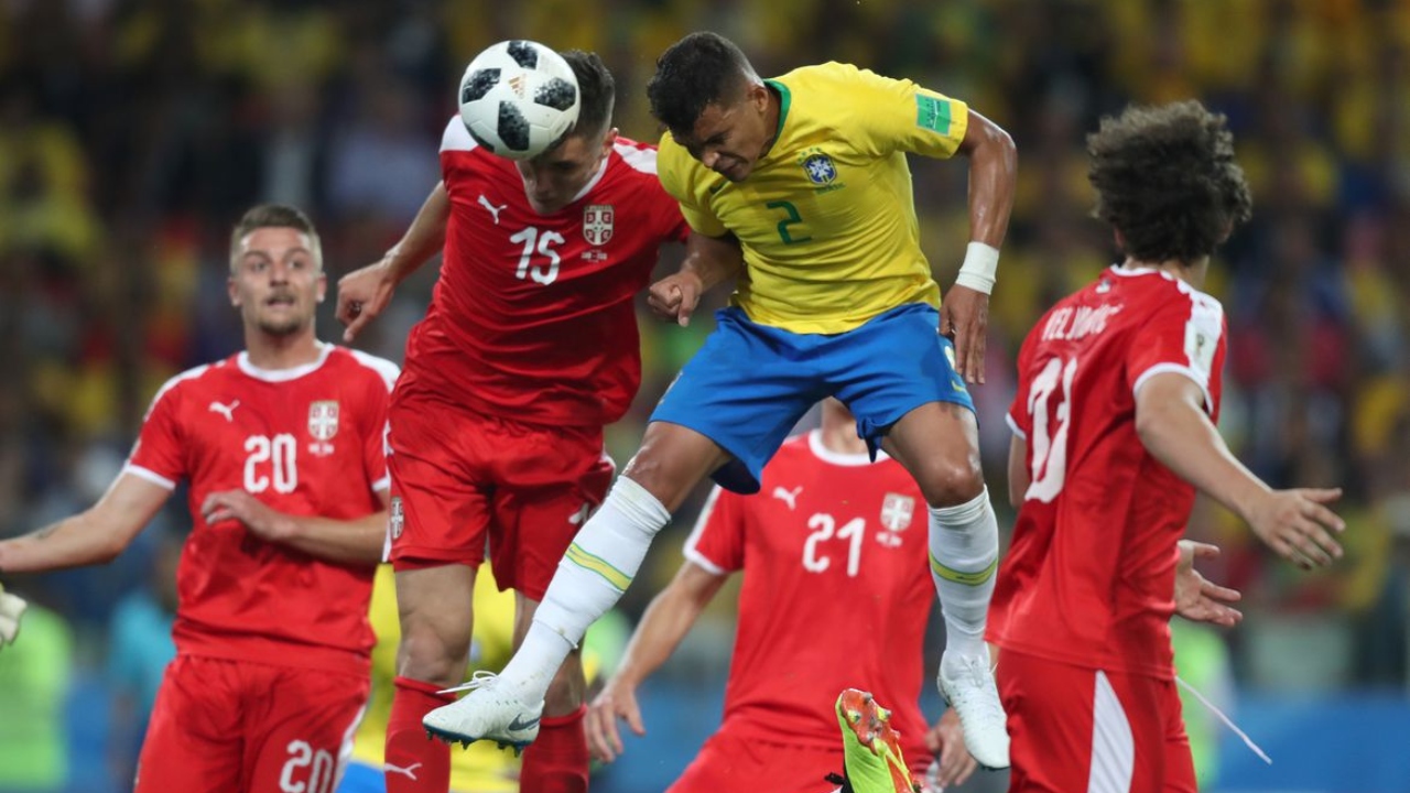 Sérvia volta a encontrar o Brasil em uma Copa do Mundo