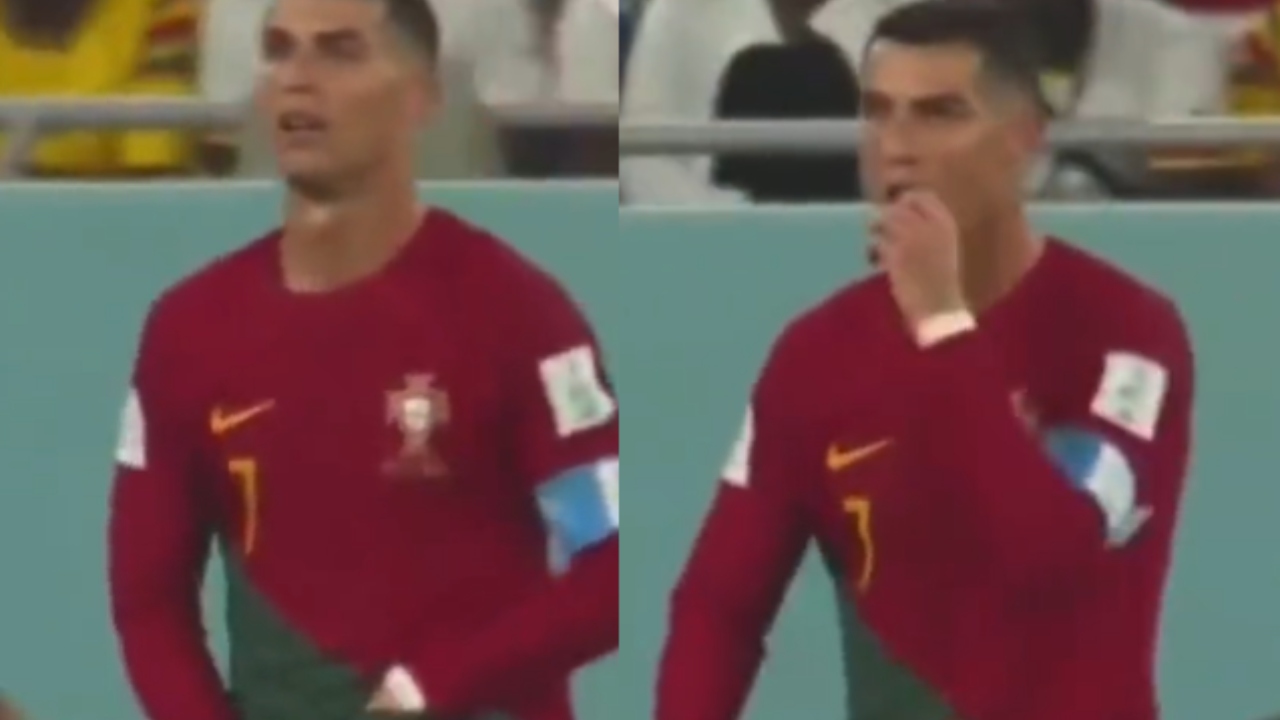 Imprensa de Portugal explica ‘lanchinho’ no calção de Cristiano Ronaldo