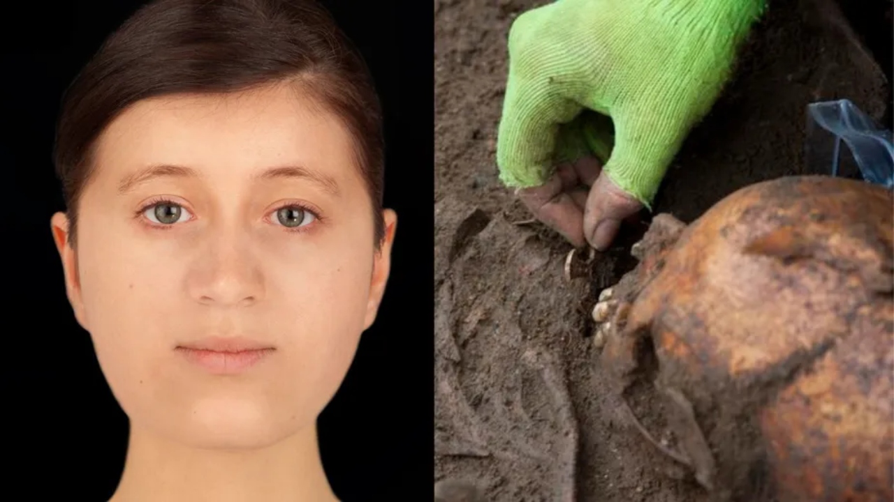 A partir de crânio, artista reconstrói rosto de jovem que viveu durante o século 7