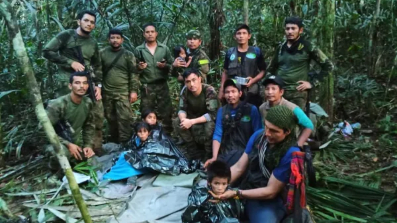 Pai e avós maternos de crianças encontradas na Amazônia colombiana disputam por sua guarda