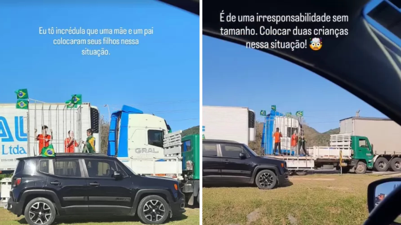 MP investiga transporte de crianças ‘presas’ em manifestações golpistas
