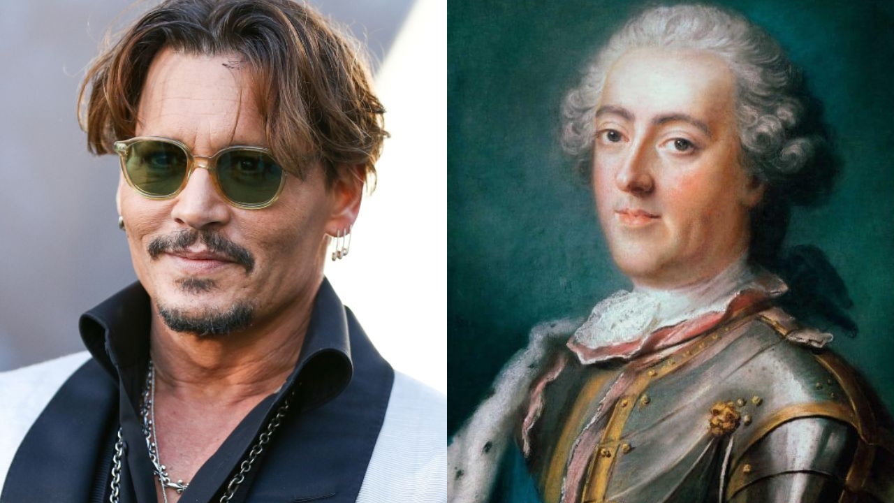 Primeira imagem de Johnny Depp como rei Luís XV da França é divulgada