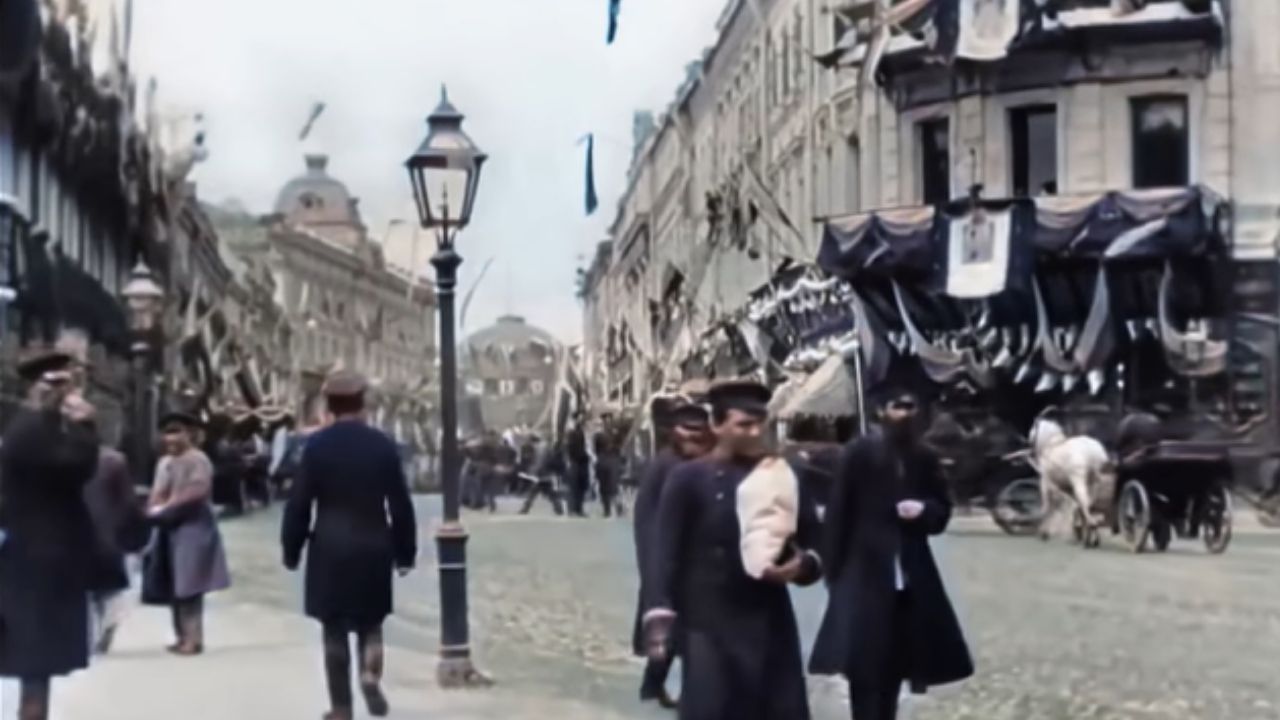 Vídeo revela a Rússia Czarista em impressionantes imagens colorizadas