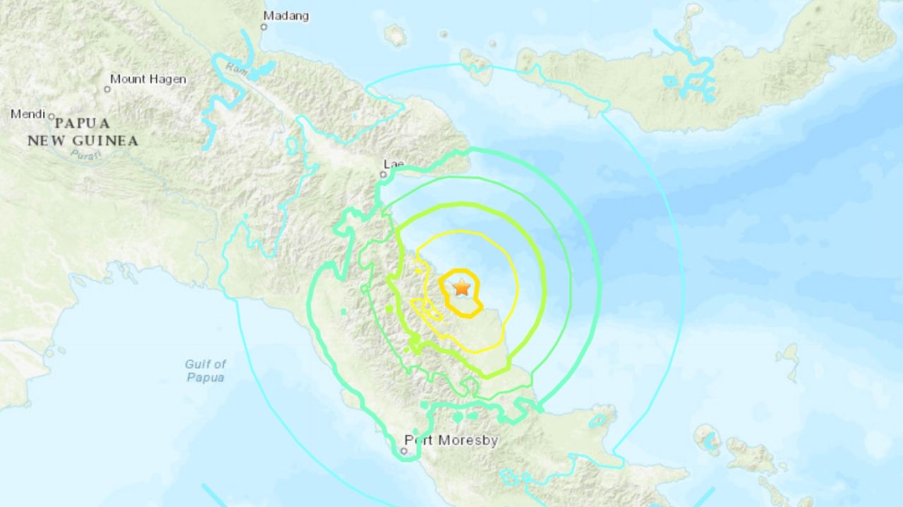 Forte terremoto em Papua-Nova Guiné causa alerta de tsunami
