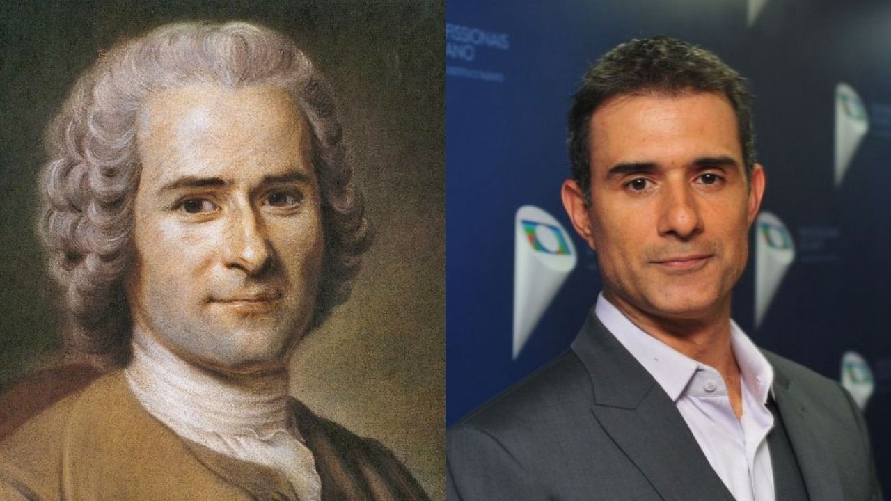 Internautas apontam semelhança física entre Rousseau e Marcos Pasquim