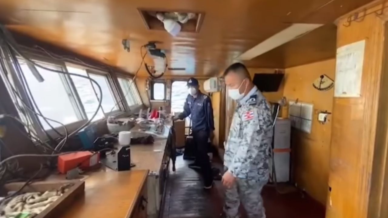 Navio ‘fantasma’ chinês é encontrado na costa da Tailândia