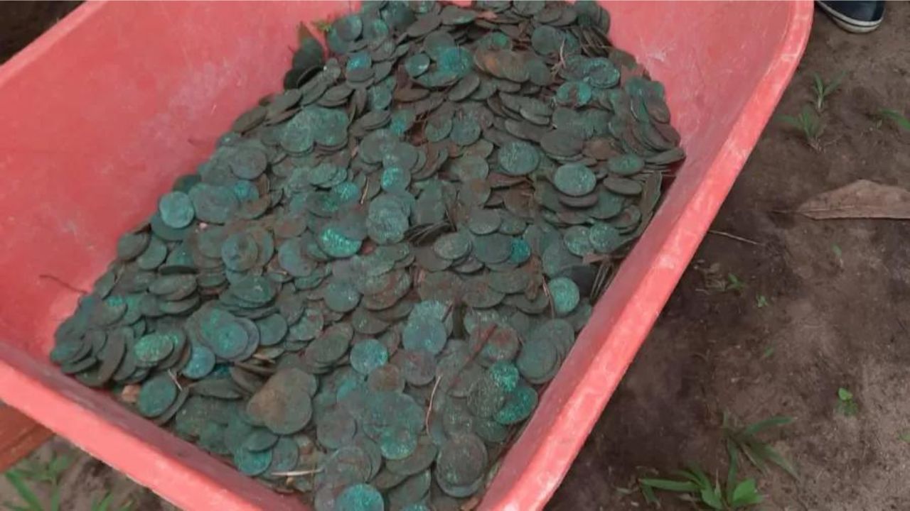 A idosa brasileira que encontrou tesouro em casa e precisou mudar de cidade