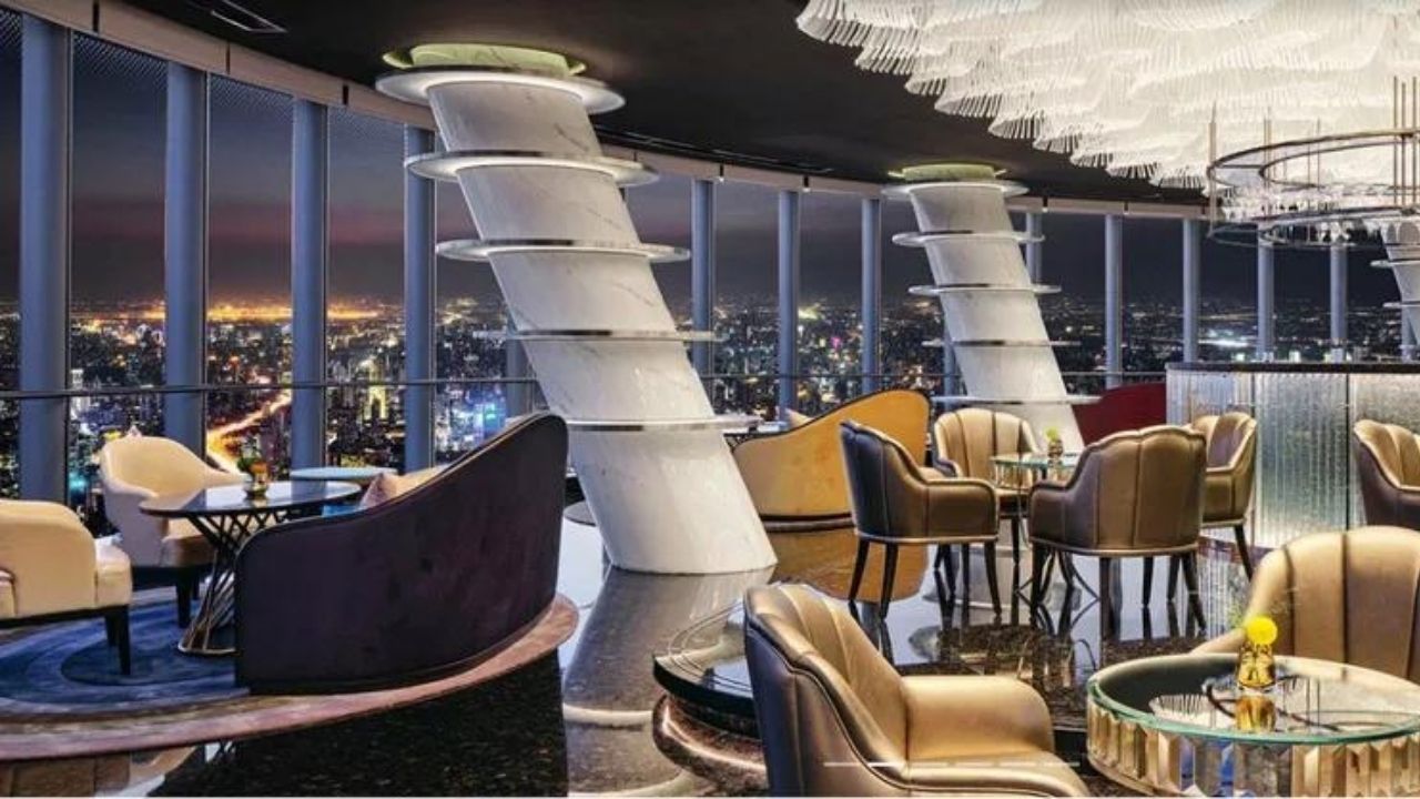 Restaurante de Xangai recebe o título de mais alto do mundo dentro de um prédio