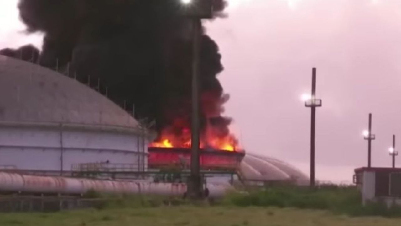Incêndio em tanques de combustível deixa uma pessoa morta e 121 feridas em Cuba
