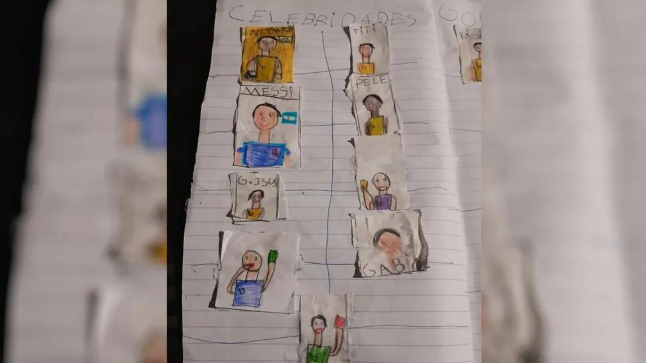 Menino que desenhou o próprio álbum da Copa do Mundo ganha edição oficial