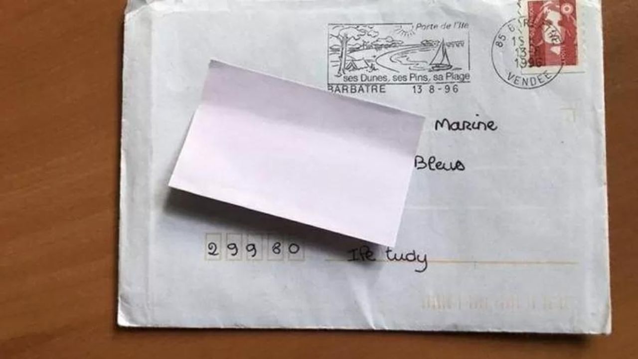 Carta chega a seu destino 26 anos após ter sido postada, na França