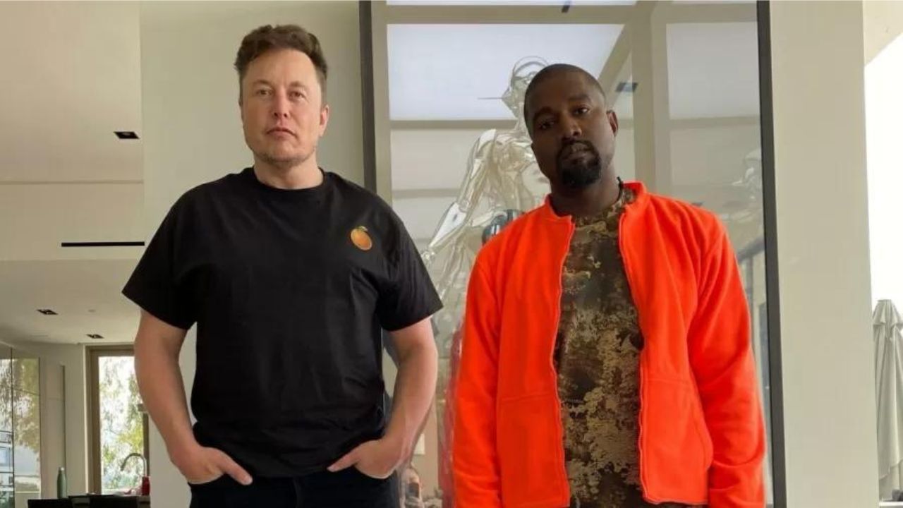 Elon Musk posta memes com Kanye West e Donald Trump e os apaga logo em seguida