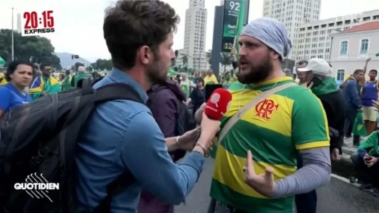 Após dizer que Macron é ‘de esquerda’ e ‘comunista’, bolsonarista vira piada na TV Francesa