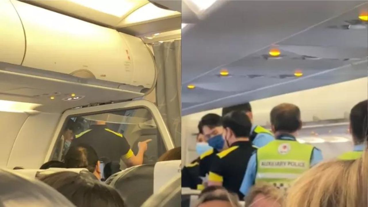 Piloto adia aterrissagem de avião e chama polícia após passageiros não acatarem ordem