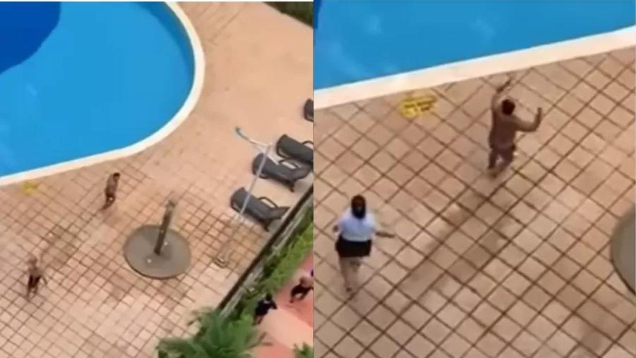 Grupo com crianças é eletrocutado em piscina, na Colômbia