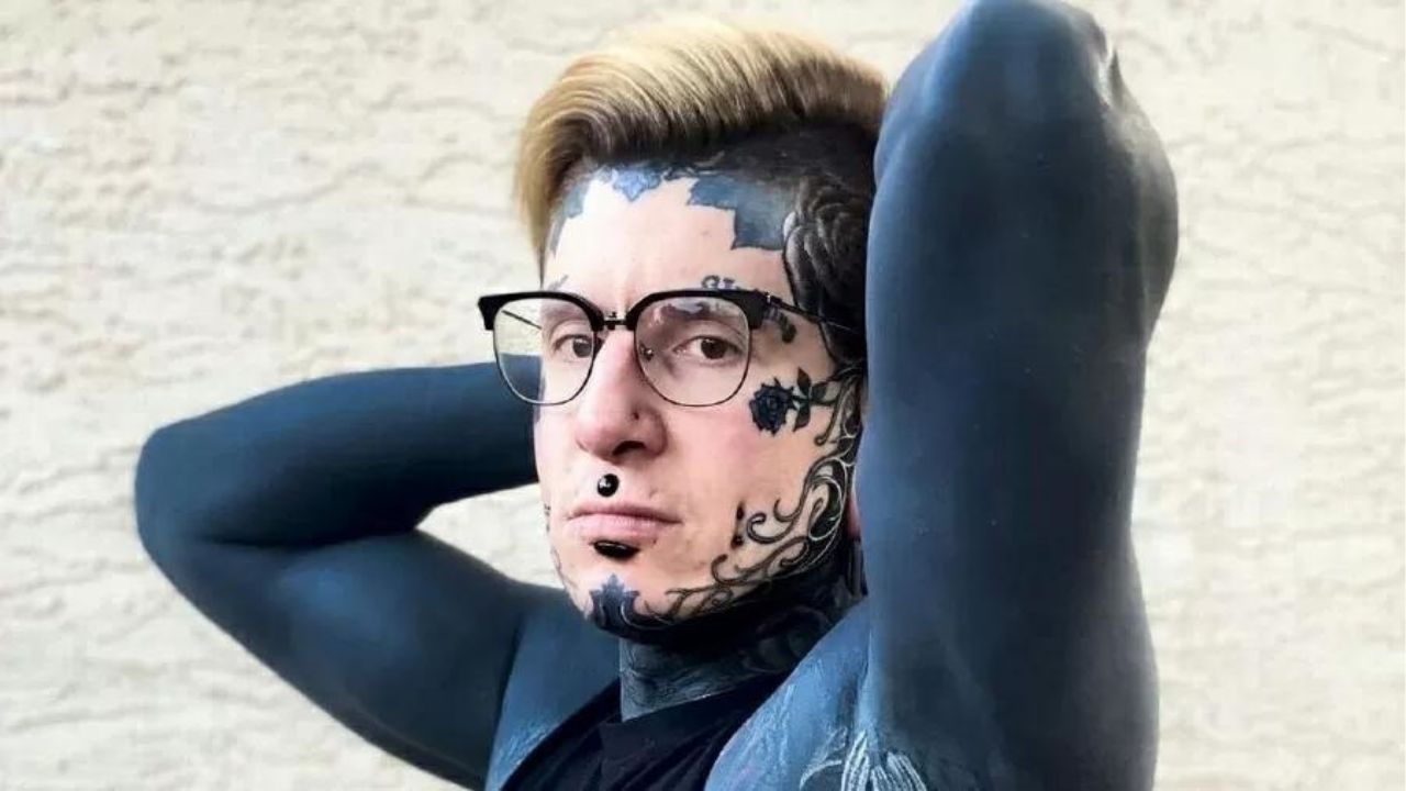 Com 96% do corpo tatuado, canadense se diz insatisfeito com mudanças