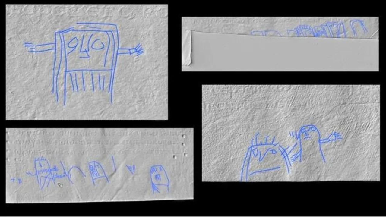 Os enigmáticos rabiscos descobertos em cópia dos Atos dos Apóstolos de 1300 anos