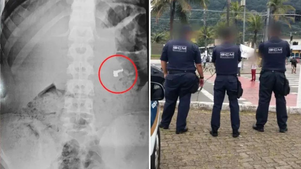 Menor de idade engole corrente roubada para evitar ser apreendido