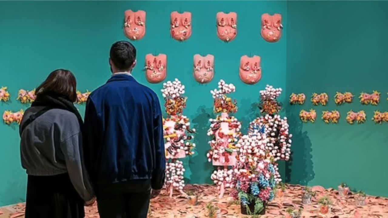 Em museu francês, exposição sobre corpo humano pede a visitantes que fiquem nus
