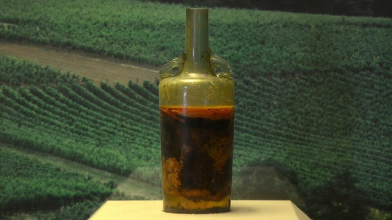 O vinho de 1.700 anos que chama atenção na Alemanha