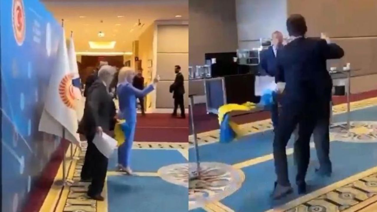 Confusão entre parlamentar ucraniano e representante russo termina em agressões físicas