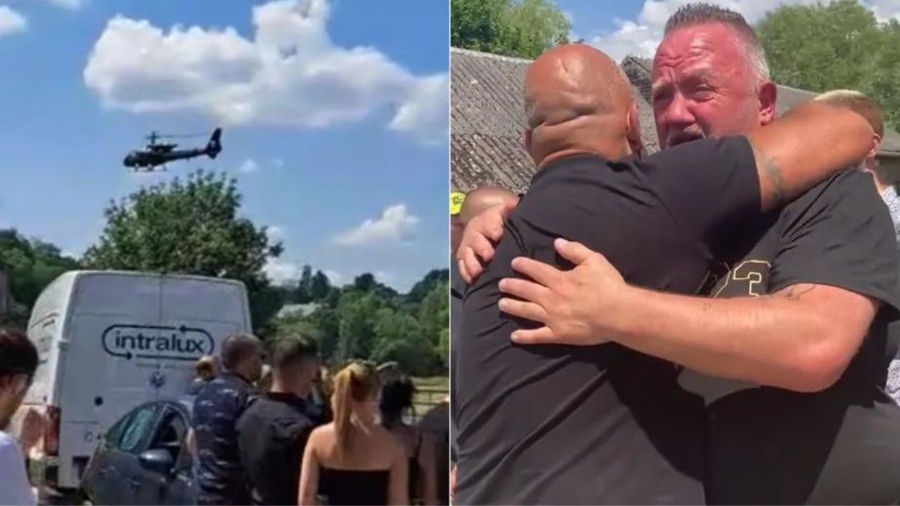 Homem faz pegadinha e aparece no próprio funeral