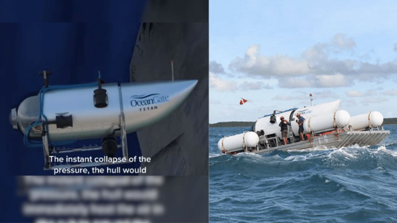 Vídeo que simula implosão de submarino já foi visto milhões de vezes