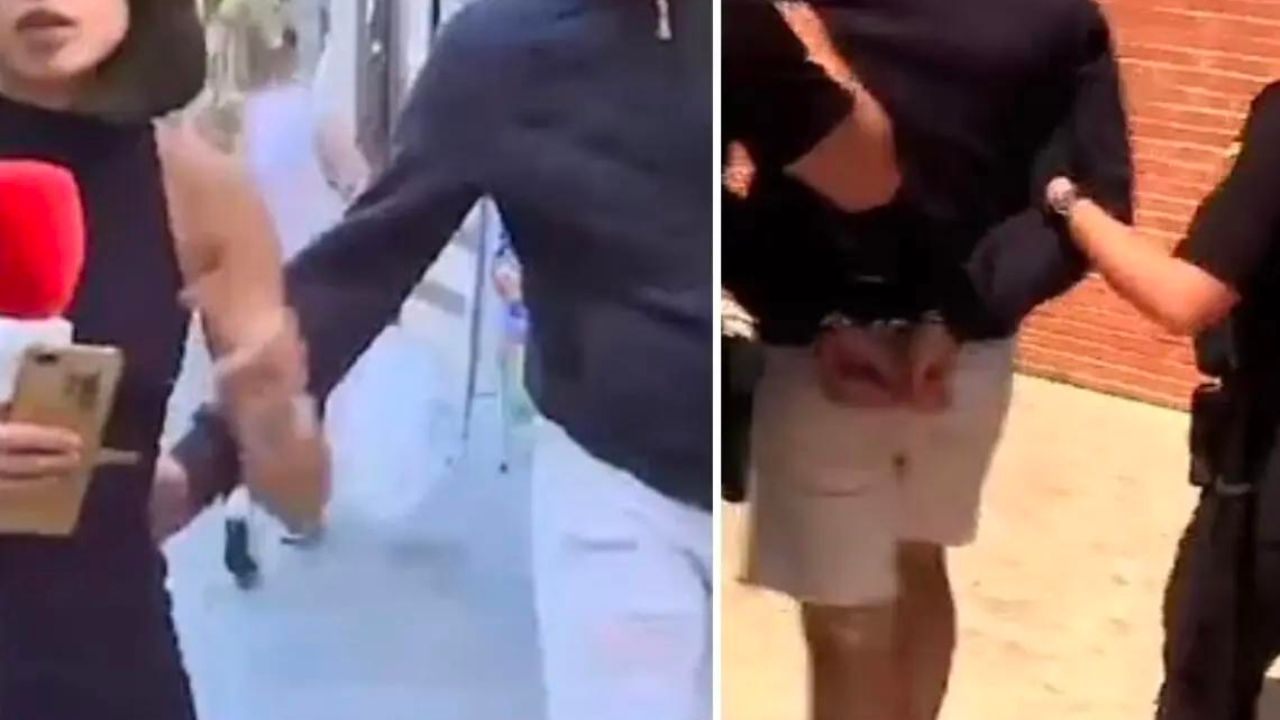 Assédio sexual: Repórter de TV é apalpada ao vivo em rua na Espanha