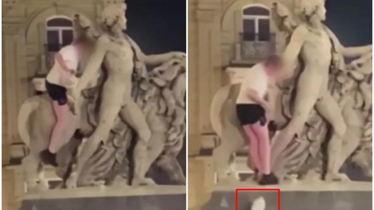 Turista alcoolizado danifica estátua e gera prejuízo de R$ 91 mil na Bélgica