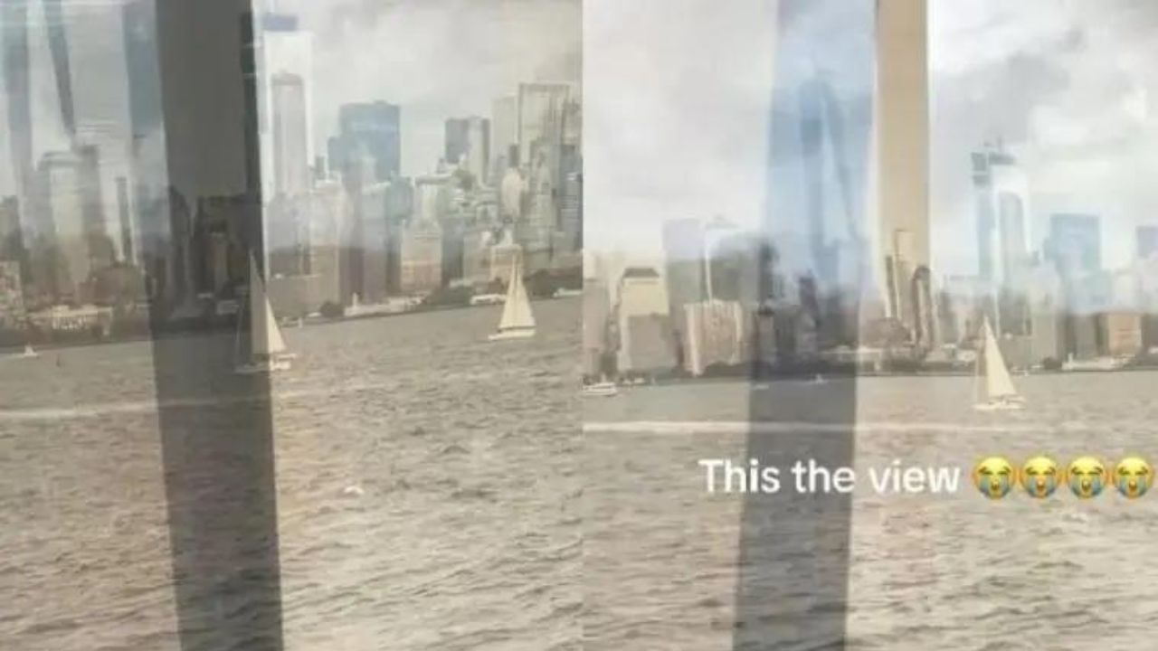 Norte-americana faz reserva de quarto e descobre que vista deslumbrante era foto colada na janela