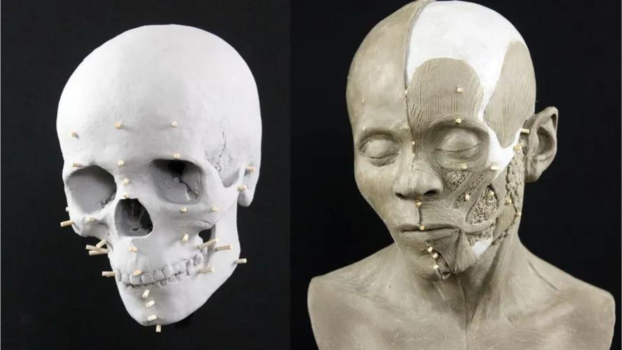 Artista recria rosto de mulher que viveu há 4,2 mil anos na Escócia