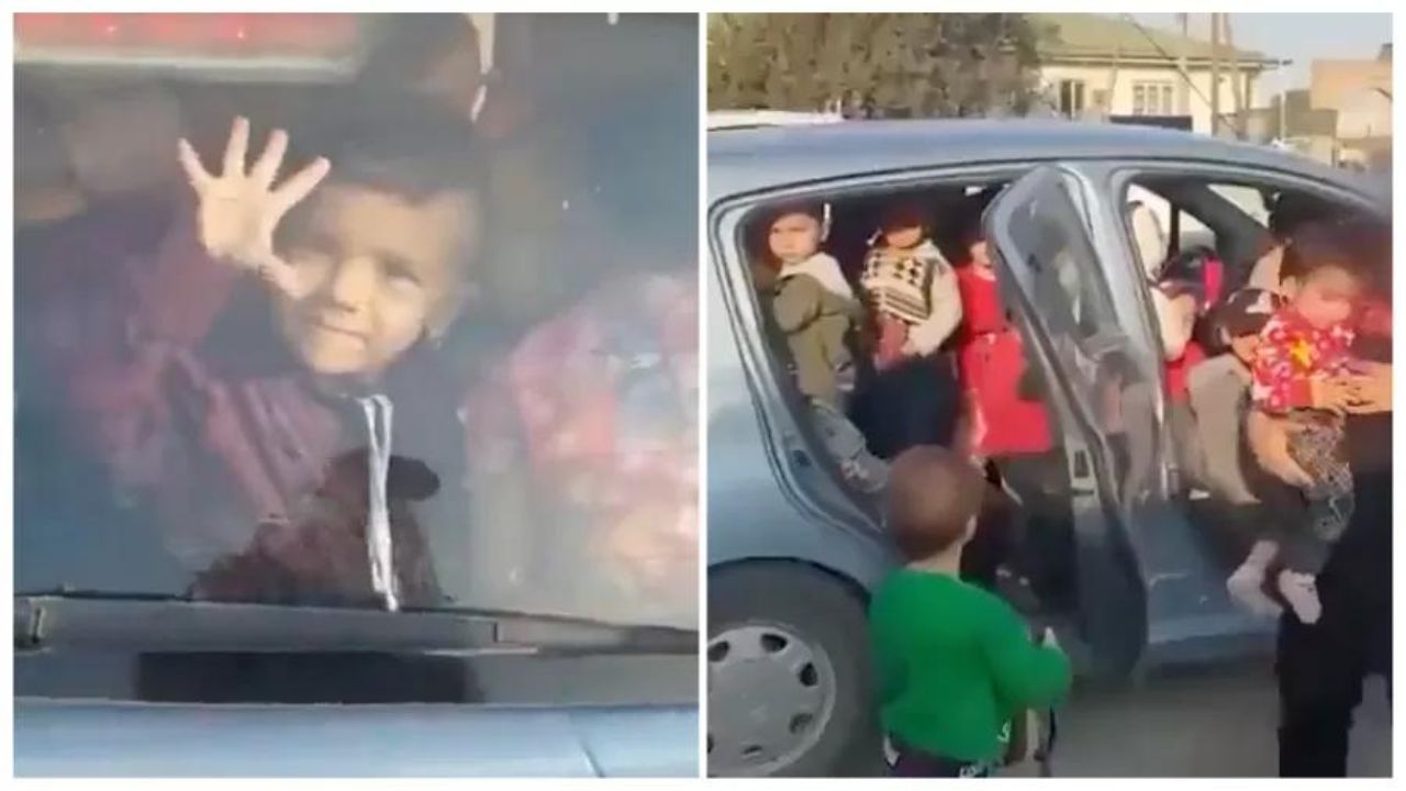 Professora é presa após ser flagrada transportando 25 crianças em veículo no Uzbequistão