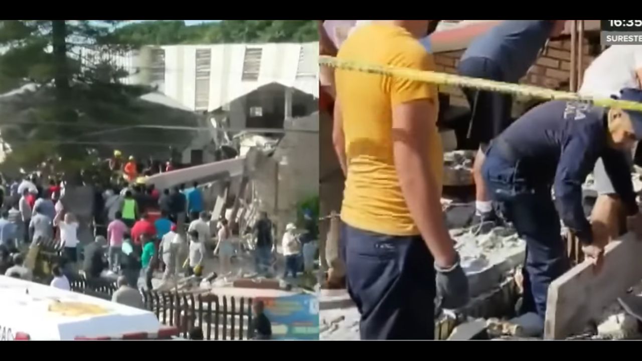 Desabamento de telhado de igreja deixa ao menos 10 mortos e 40 feridos no México