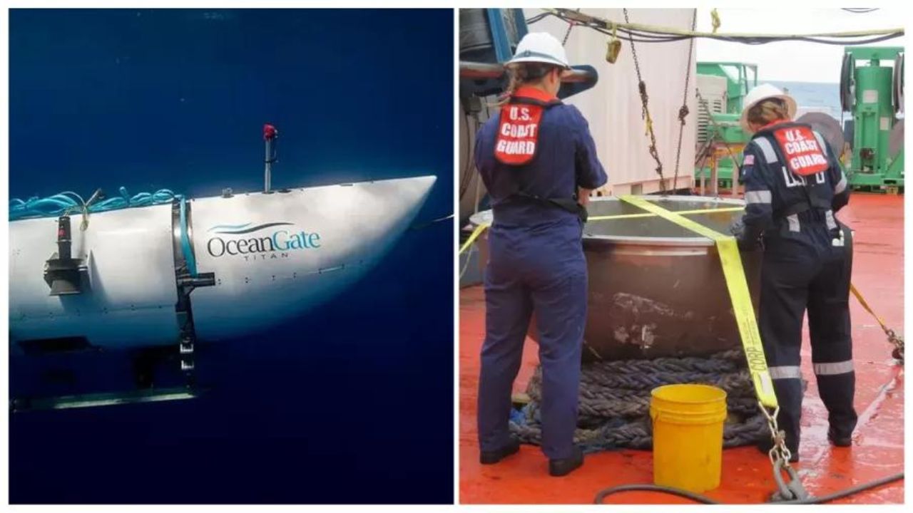 Novos destroços do submarino Titan contêm possíveis restos humanos