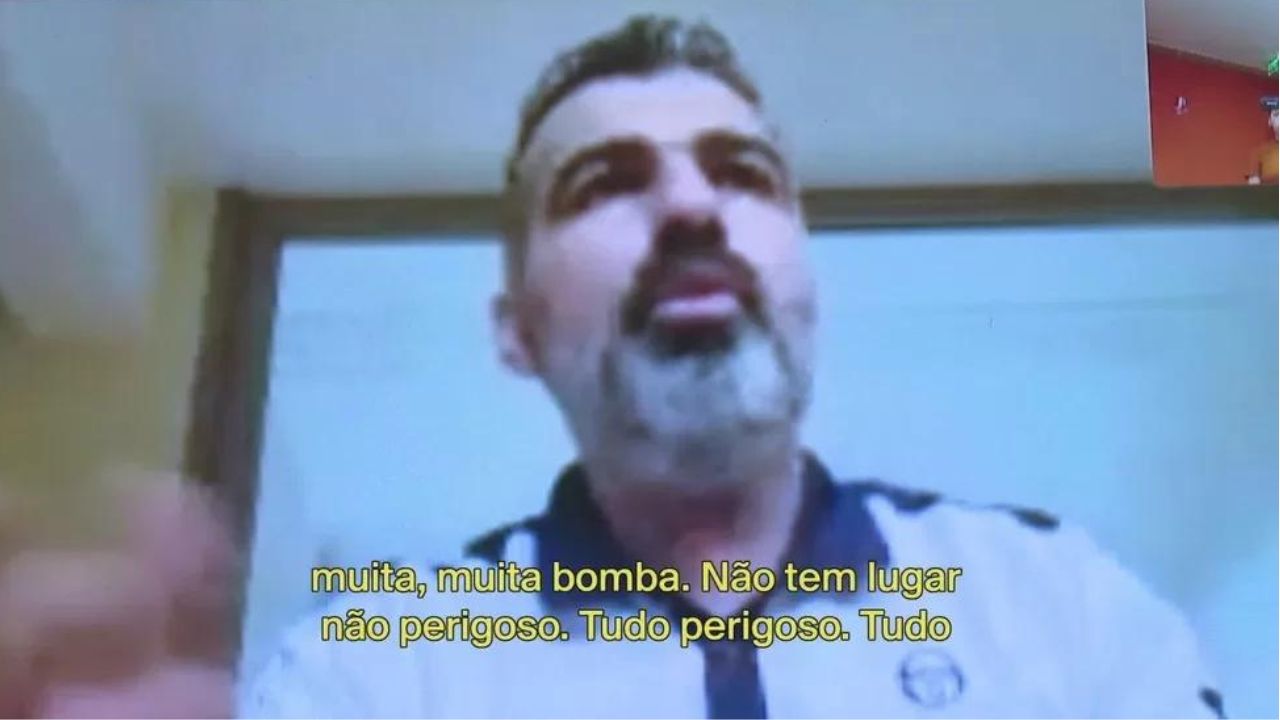 ‘Morreremos aqui’, diz brasileiro abrigado em escola na Faixa de Gaza