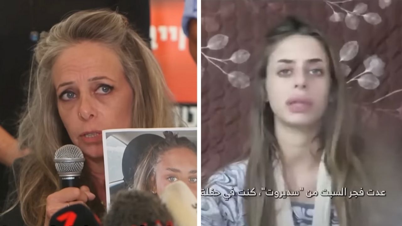 Mãe de jovem sequestrada pelo Hamas faz apelo: ‘Tragam meu bebê de volta’